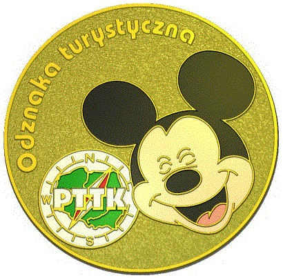 Odznaka Turystyczna Disney i PTTK